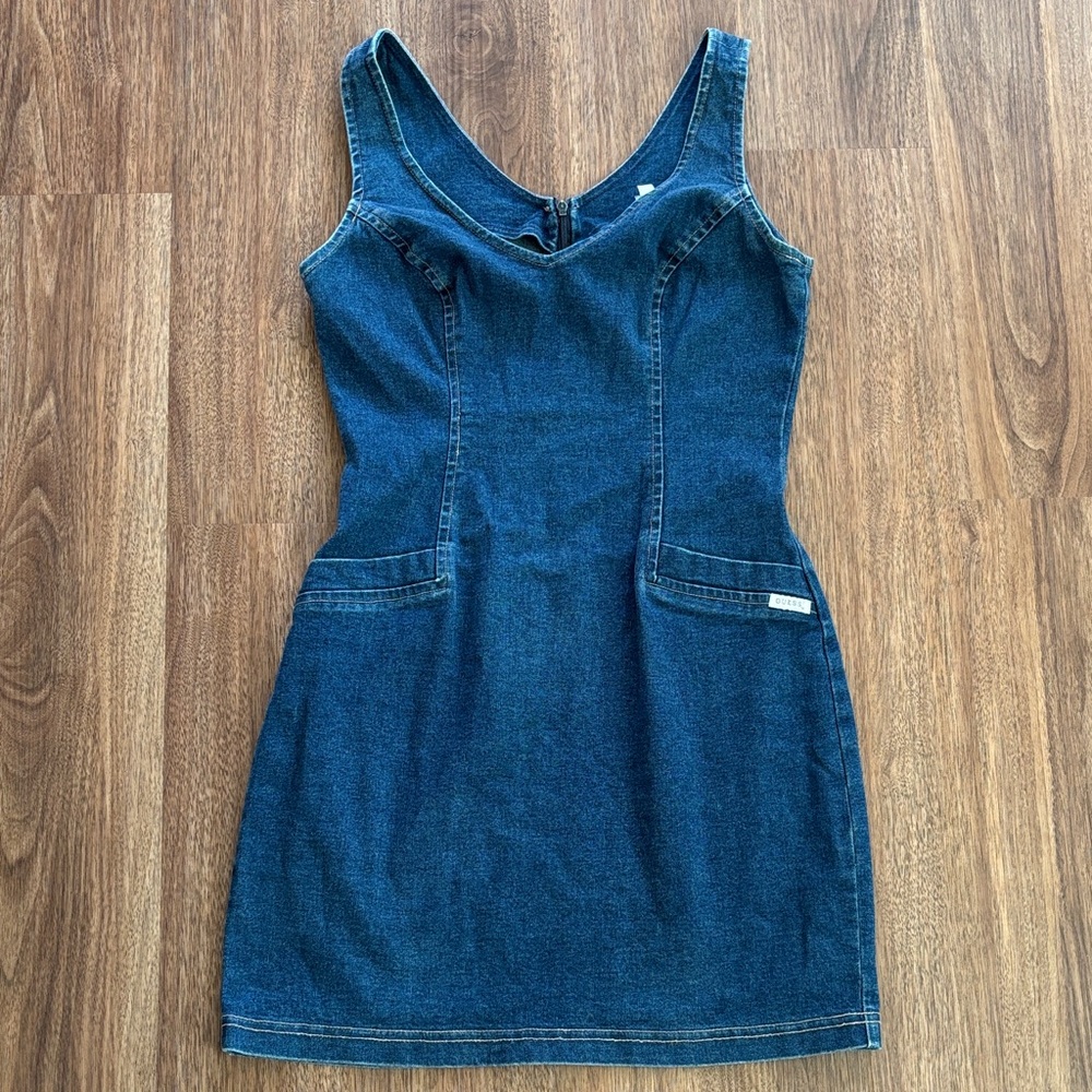 90s Vintage Guess Blue Denim Apparel